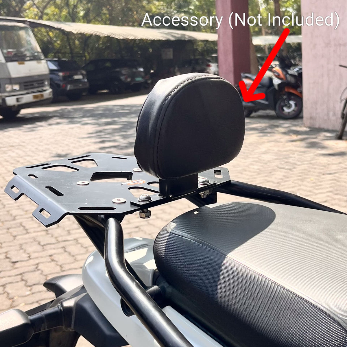Pillion Backrest by NR Customs