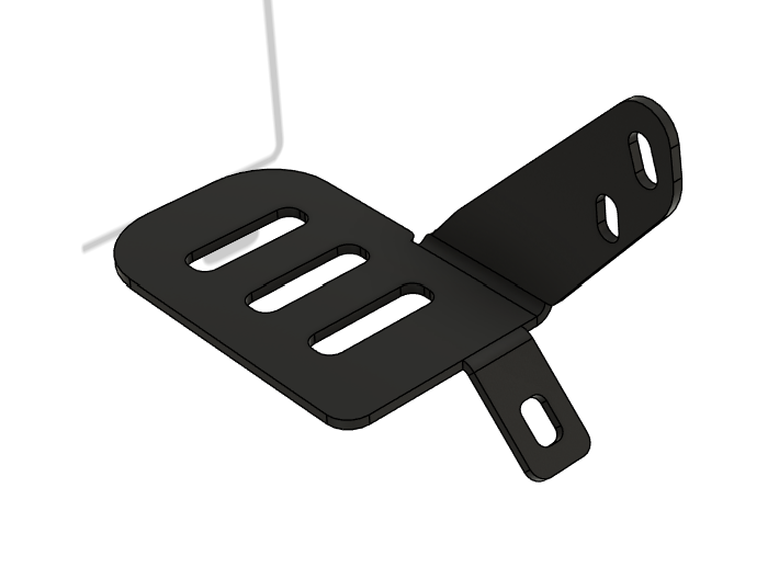 Pillion Footrest for KTM Duke 390/250 Gen-3(Set)