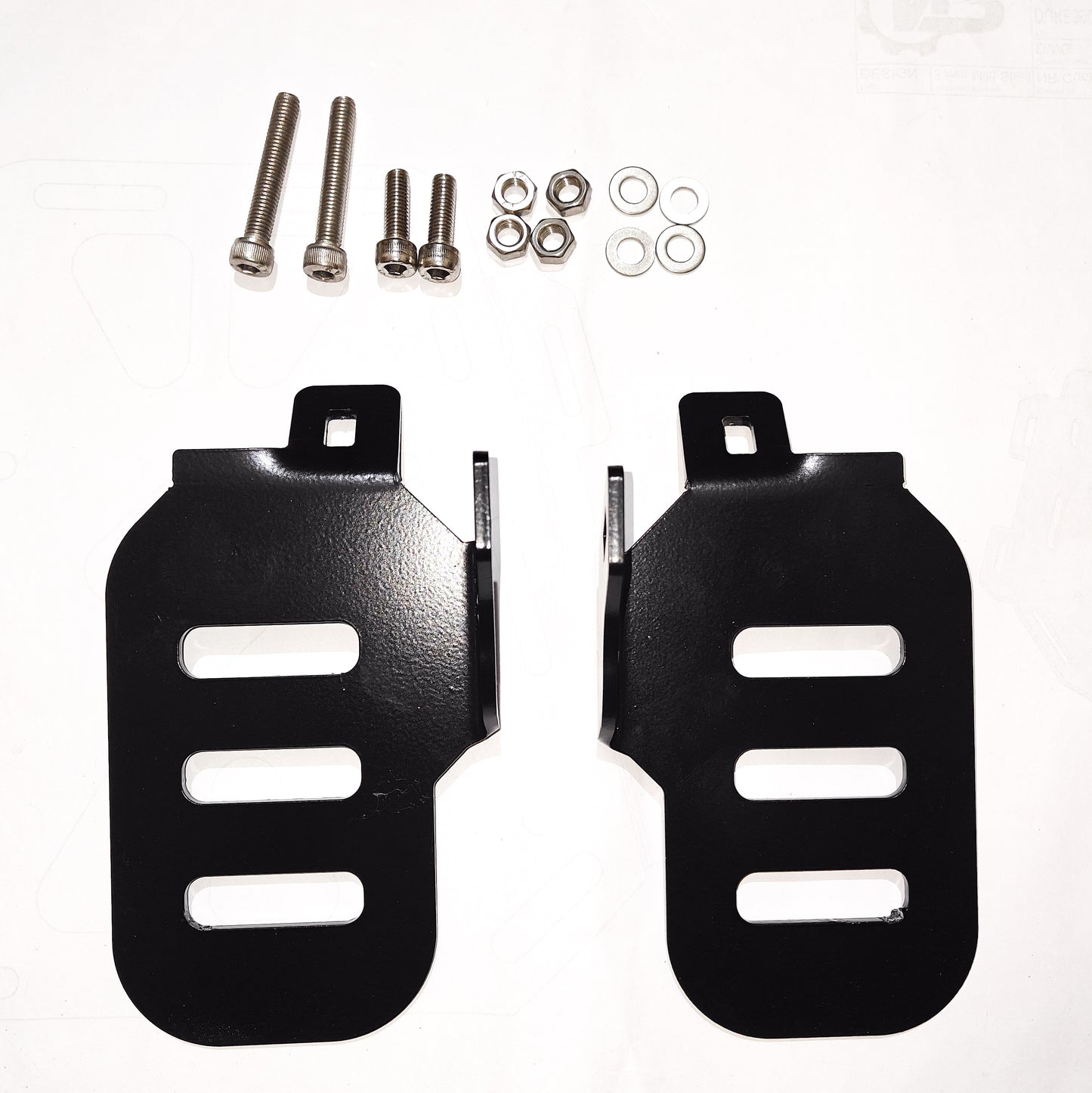 Pillion Footrest Set for Royal Enfield Hunter 350