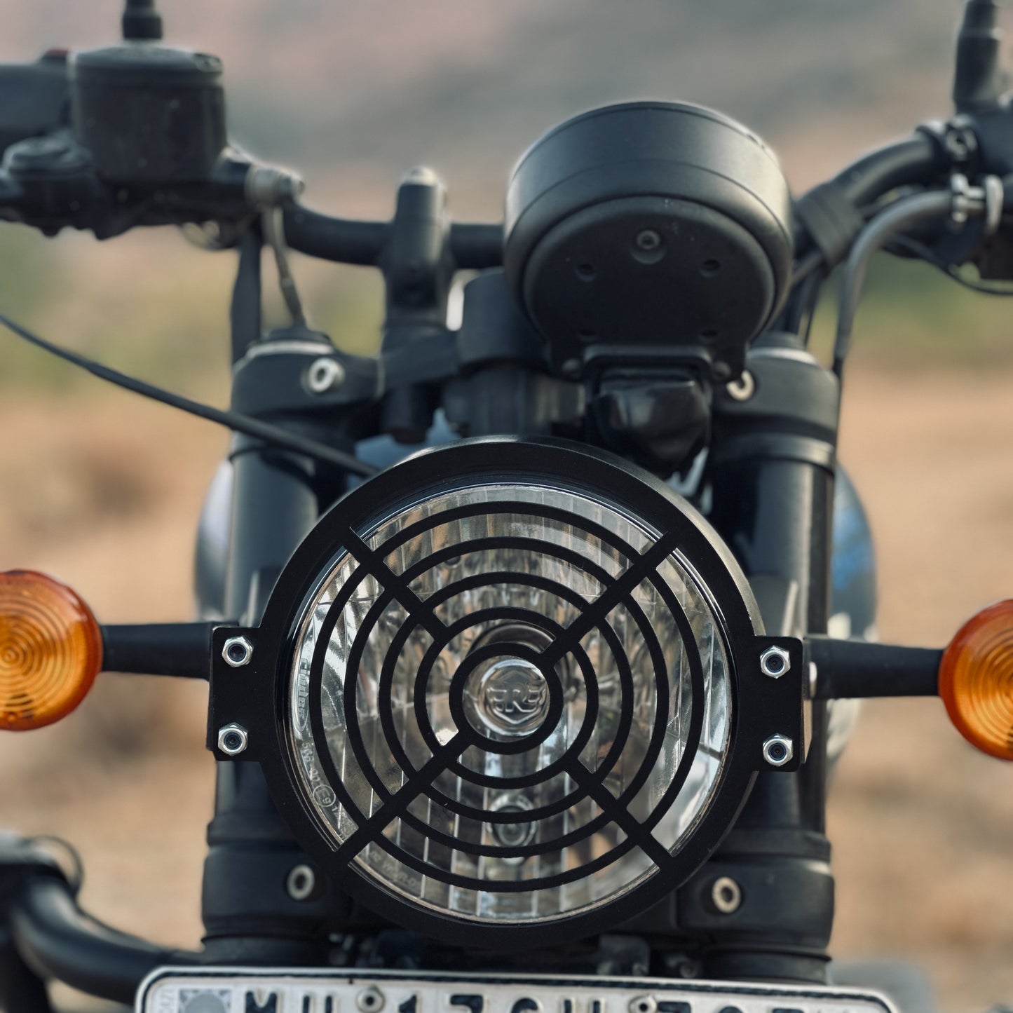 Headlight Grill for Royal Enfield Hunter 350