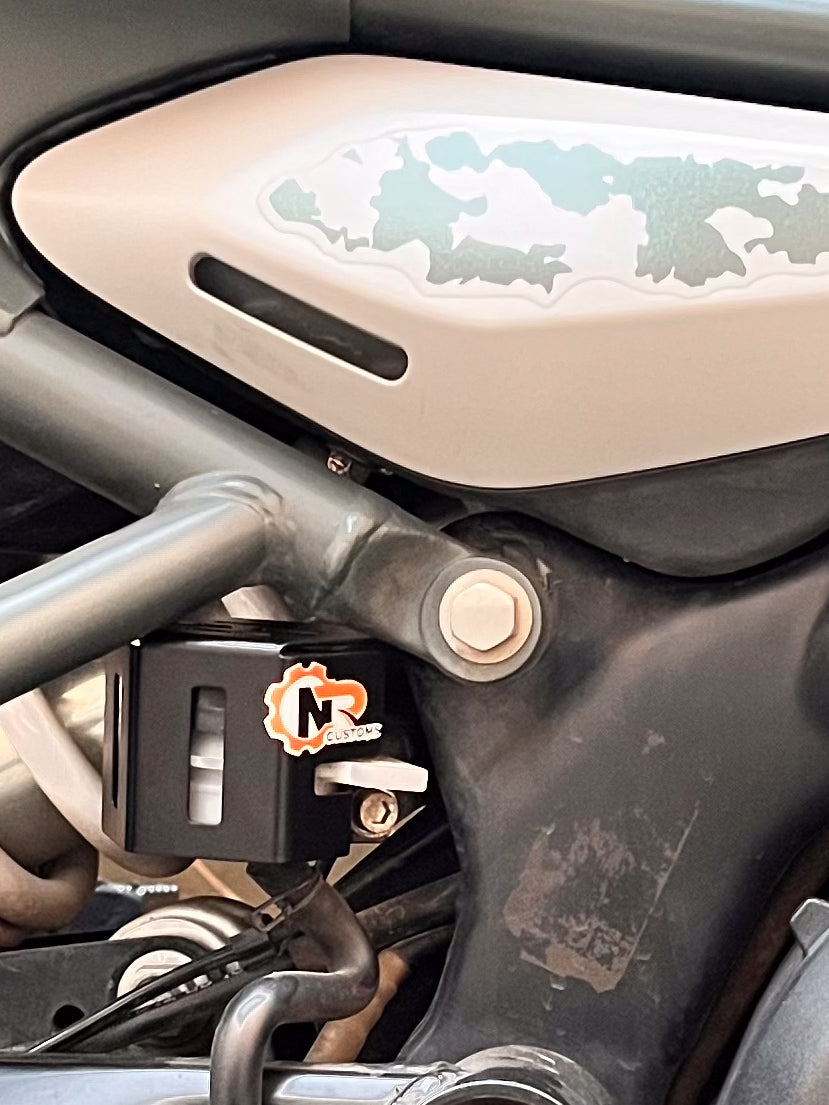 Rear Brake Fluid Reservoir Protection for Himalayan 450